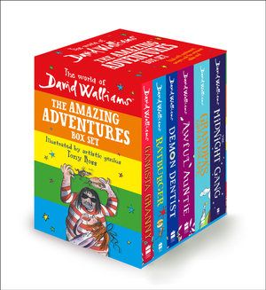 AMAZING ADVENTURES BOXED SET (6-BOOK) (GANGSTA GRANNY, RATBURGER, DEMON DENTIST,