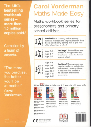 MATHS MADE EASY AGES 8-9 KEY STAGE 2 ADVANCED